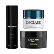 Balmain Homme Set - Sculpting Wax & Beard Oil - Beauty Affairs 1