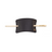 Balmain Luxury Hair Barrette Leather (Black) - Beauty Affairs 1