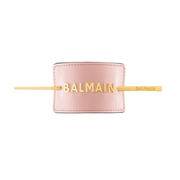 Balmain Luxury Hair Barrette With Golden Logo Limited Edition (Pastel Pink)-Beauty Affairs1