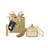 Cote Noire Art Deco Candle Cream & Gold - Blonde Vanilla (200g)-Beauty Affairs1