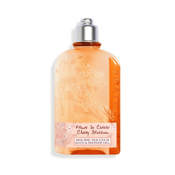 L'Occitane Cherry Blossom Bath & Shower Gel 250ml - Beauty Affairs1
