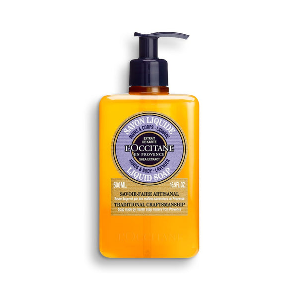 L'Occitane Shea Lavender Liquid Soap (500ml) - Beauty Affairs1
