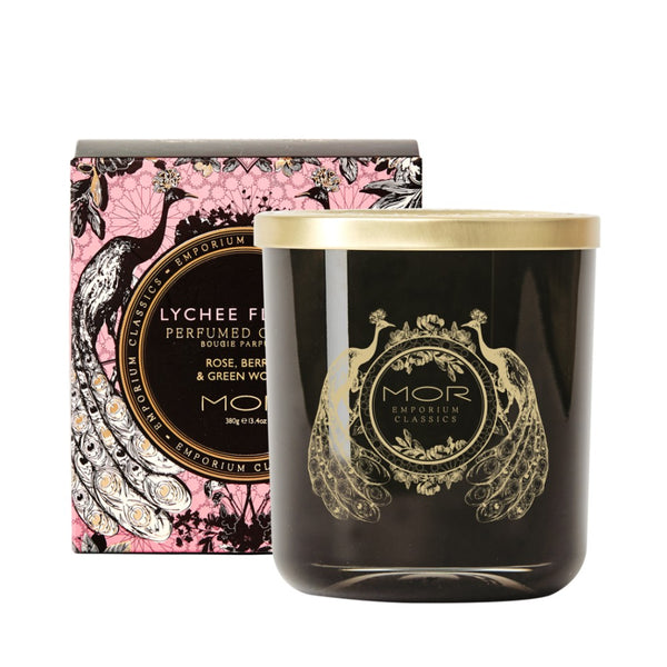 MOR Emporium Classics Lychee Flower Perfumed Candle 380g - Beauty Affairs1