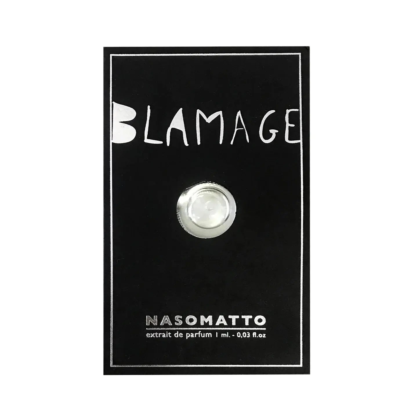 Nasomatto Blamage Extrait de Parfum 1ml sample Nasomatto