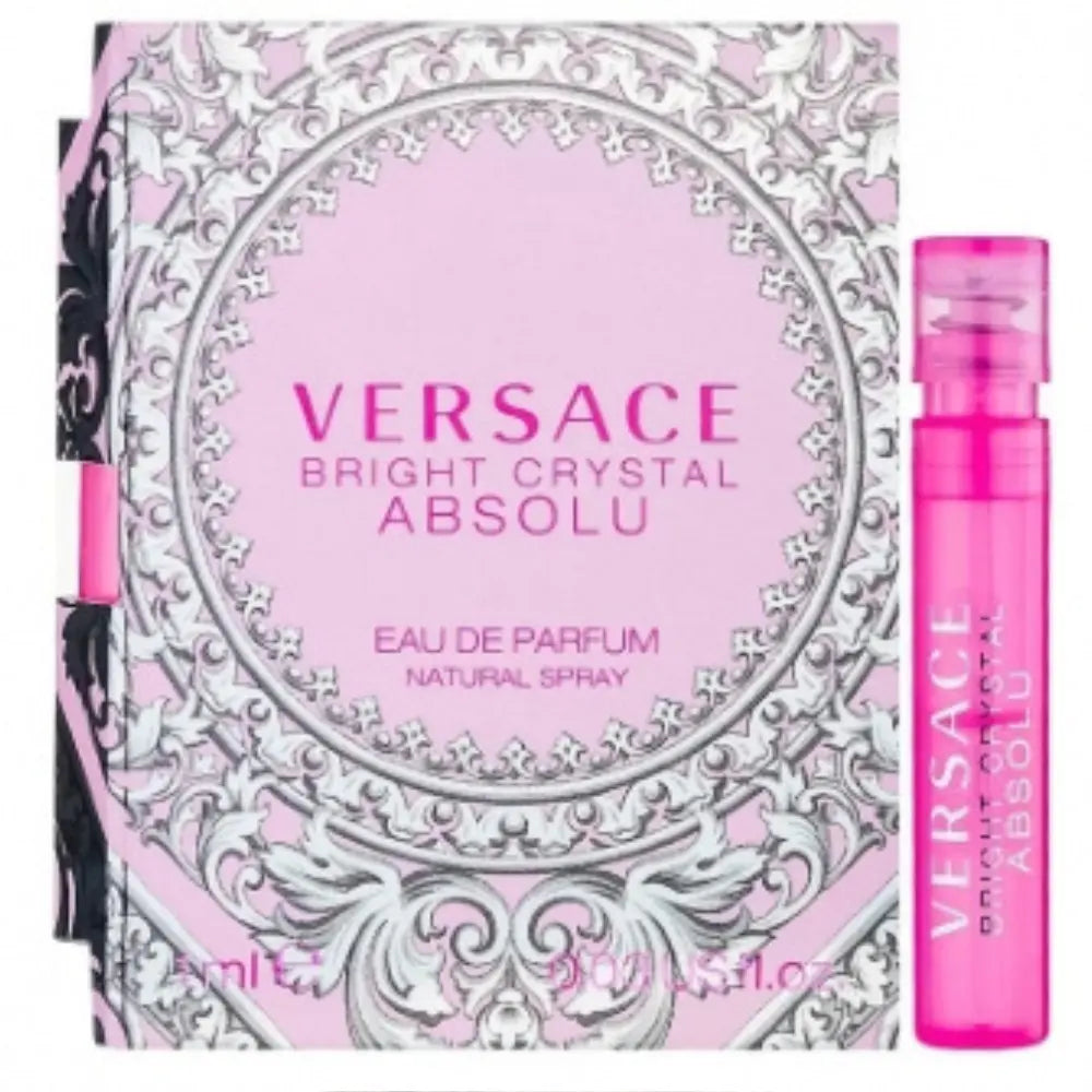 Versace Bright Crystal Absolu EDP Sample 1ml Femal Fragrance sample